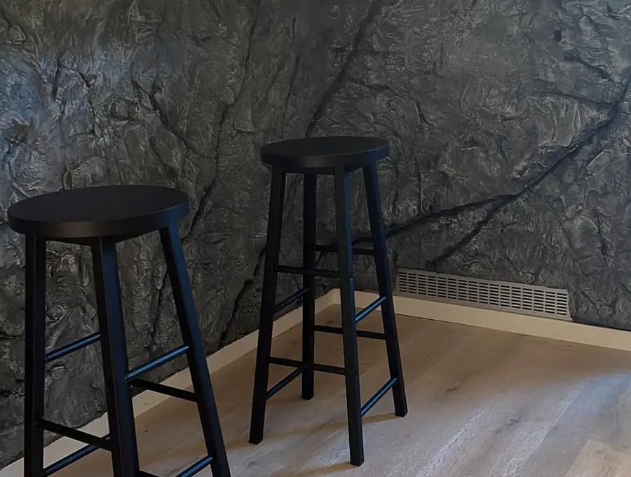 Designbeton mit markanter Oberfläche