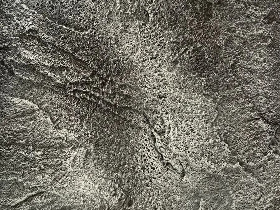 Designbeton-Muster Schiefer (schwarz-silber)