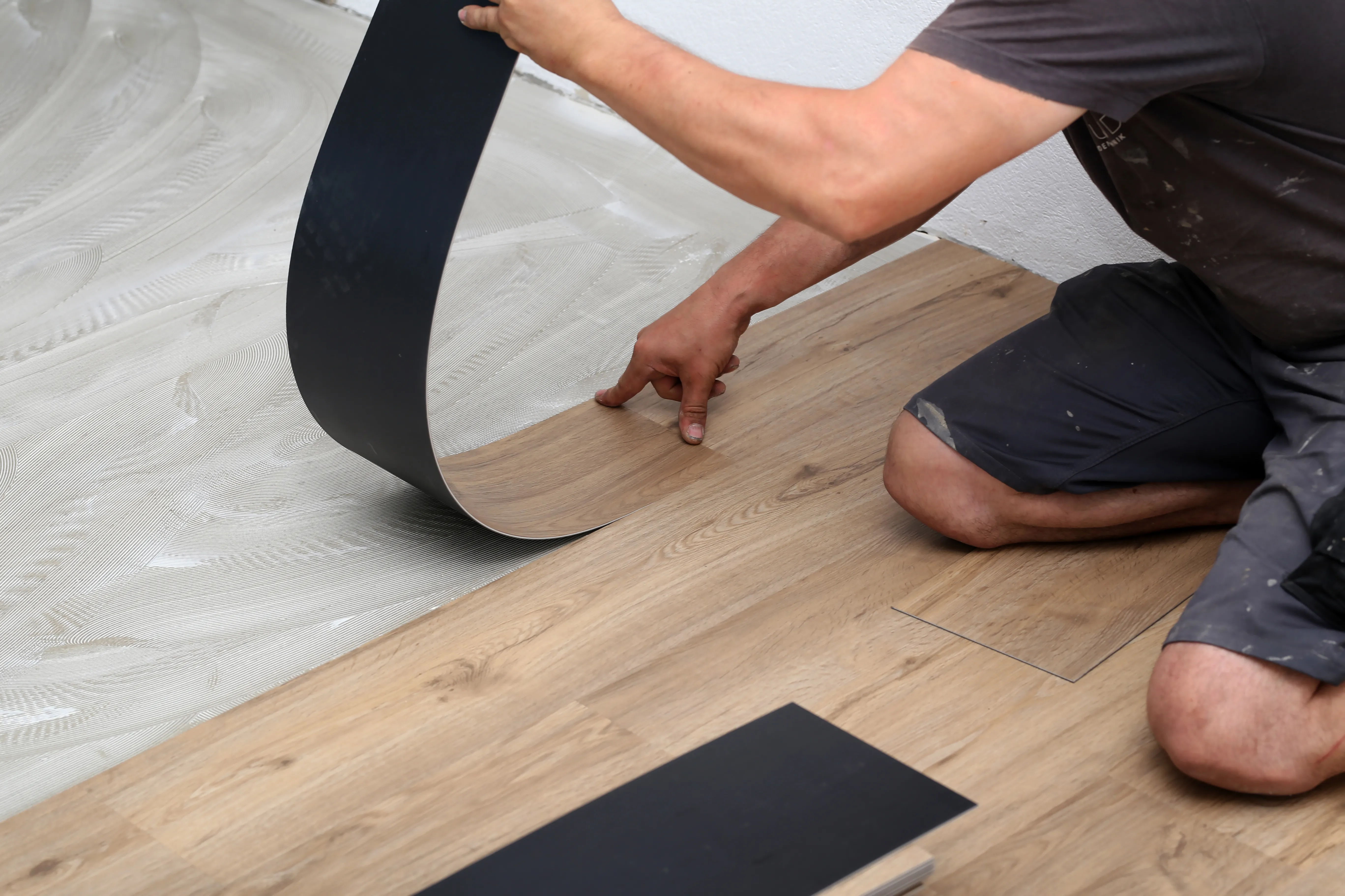 Hochwertiger, elastischer Vinylboden